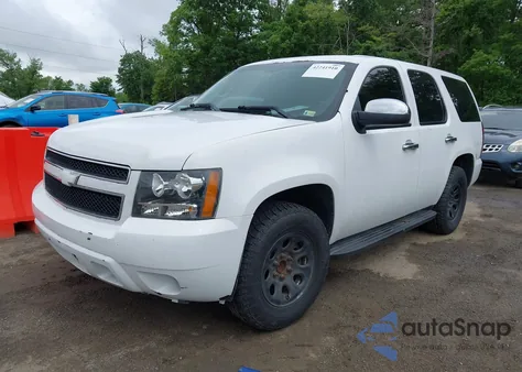 2007 Chevrolet Tahoe Police from USA, damaged, VIN 1GNEC030X7R390160